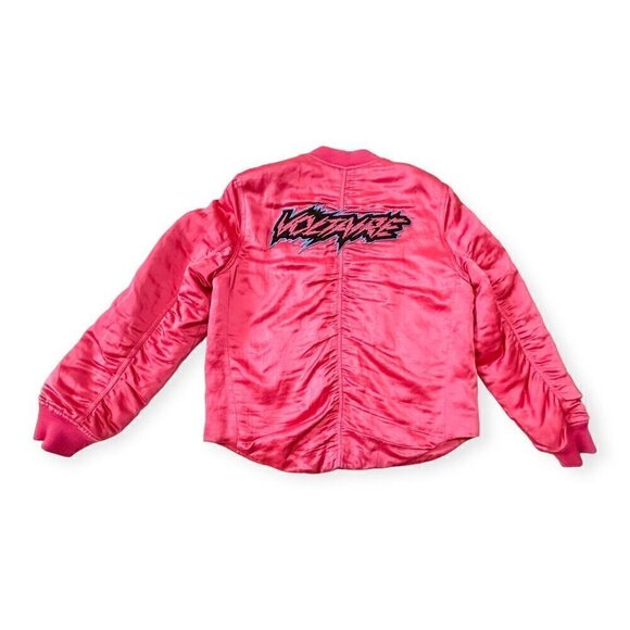 Zadig & Voltaire Ben Bomber Jacket, Pink, Fuchsia, Size M - Picture 7 of 16